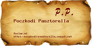 Poczkodi Pasztorella névjegykártya
